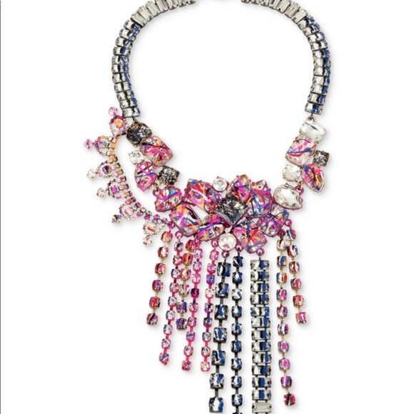 Betsey Johnson HARLEM SHUFFLE STATEMENT NECKLACE - Picture 2 of 5